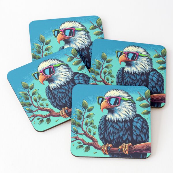 Item preview, colorful eagle designed and sold by Dogandesighn.