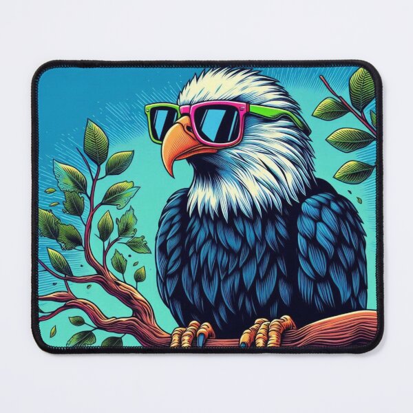 Item preview, colorful eagle designed and sold by Dogandesighn.