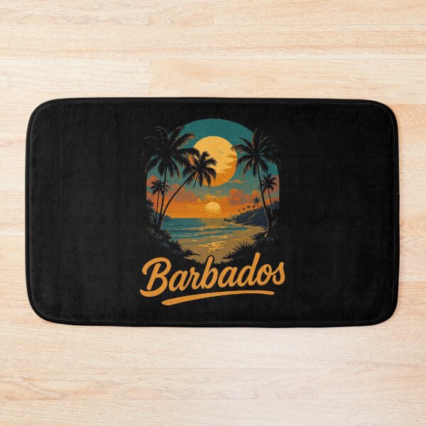 Item preview, Barbados (with Orange Lettering) designed and sold by VelvetRoom.