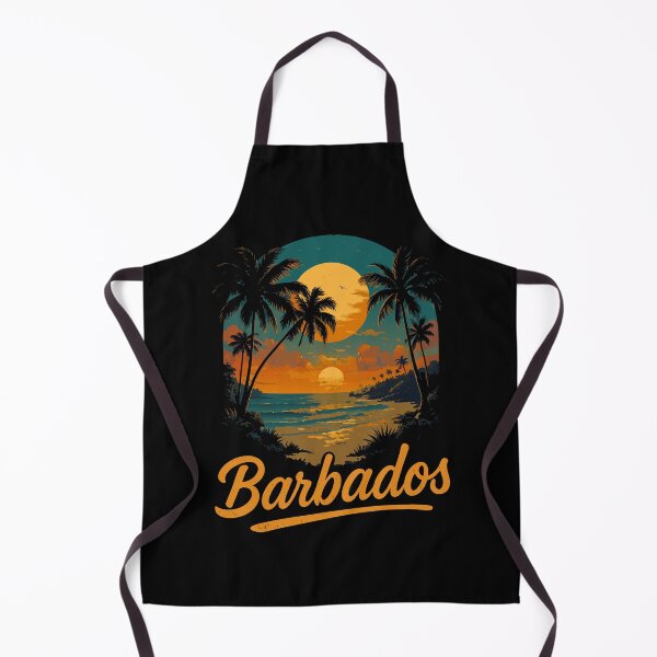 Item preview, Barbados (with Orange Lettering) designed and sold by VelvetRoom.