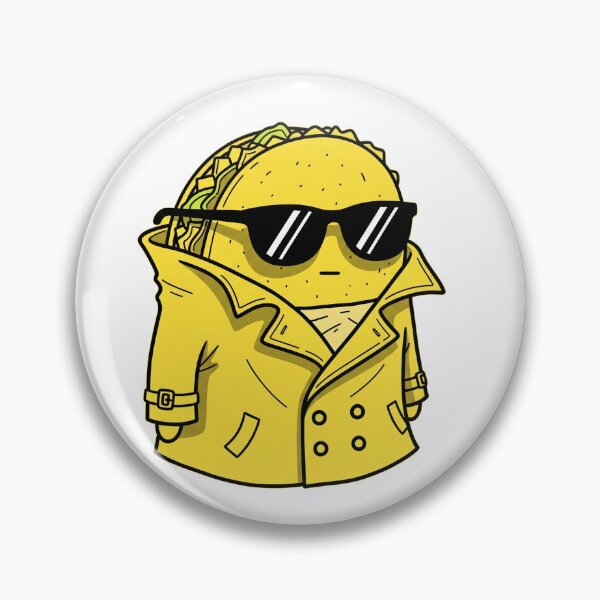 Item preview, Cool Taco Detective with Sunglasses designed and sold by Owcomm.
