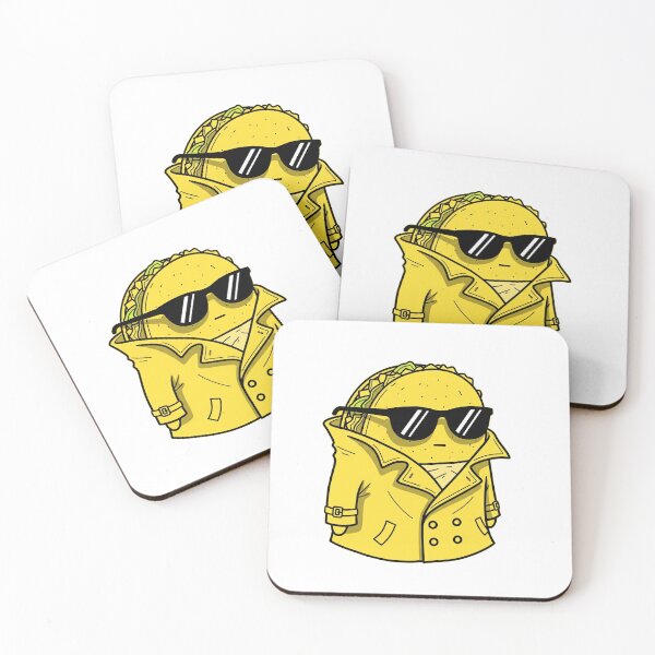 Item preview, Cool Taco Detective with Sunglasses designed and sold by Owcomm.