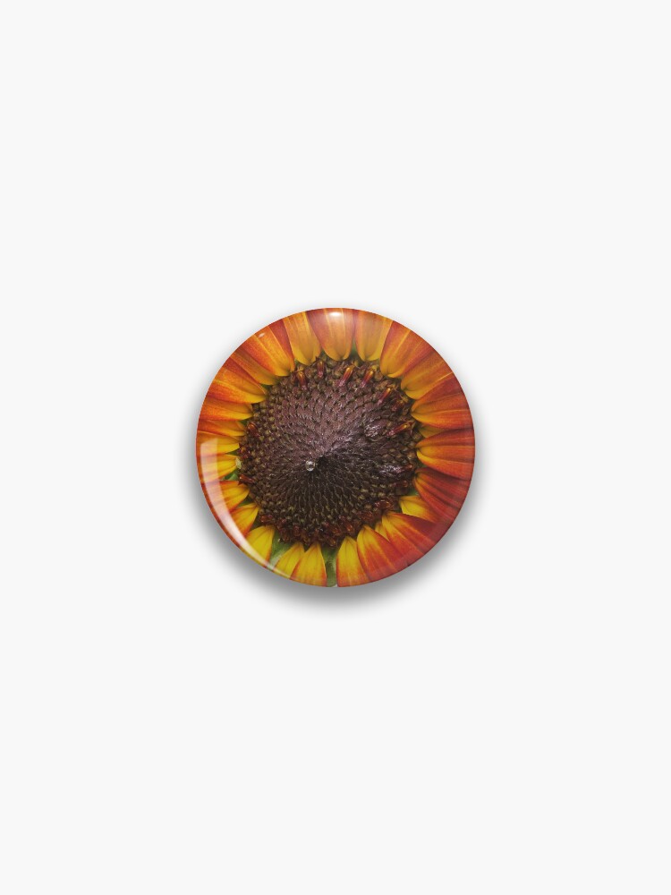 Thumbnail 1 of 3, Pin, Sunflower Nectar designed and sold by Eclectic-Kim.