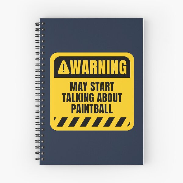 Item preview, May Start Talking About Paintball designed and sold by MaryAller.