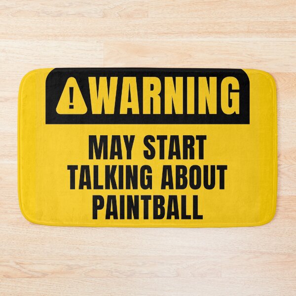 Item preview, May Start Talking About Paintball designed and sold by MaryAller.