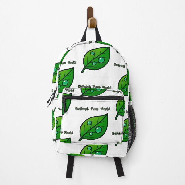 Item preview, Fresh Leaf with Dew Drops – Nature Inspired Art designed and sold by EdgyEdgeArt.