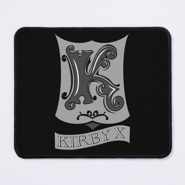 Item preview, Kirby Family Crest Black and Gray designed and sold by CiniDee Designs.