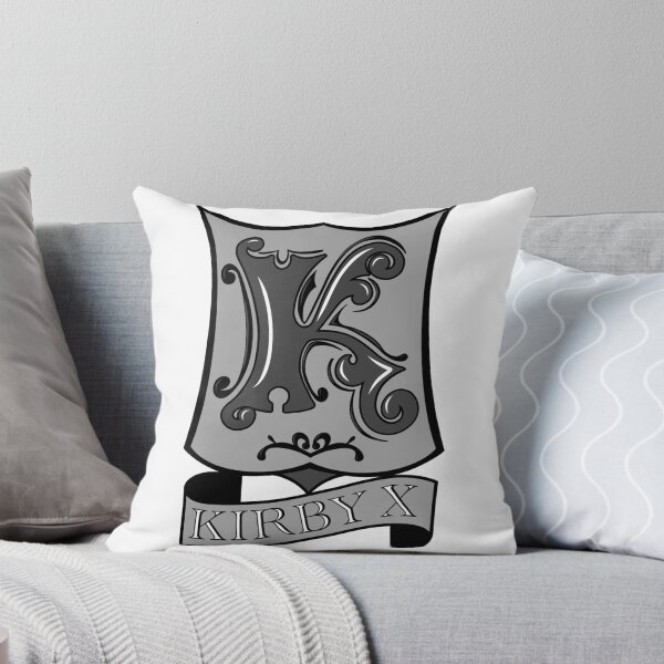 Item preview, Kirby Family Crest Black and Gray designed and sold by CiniDee Designs.