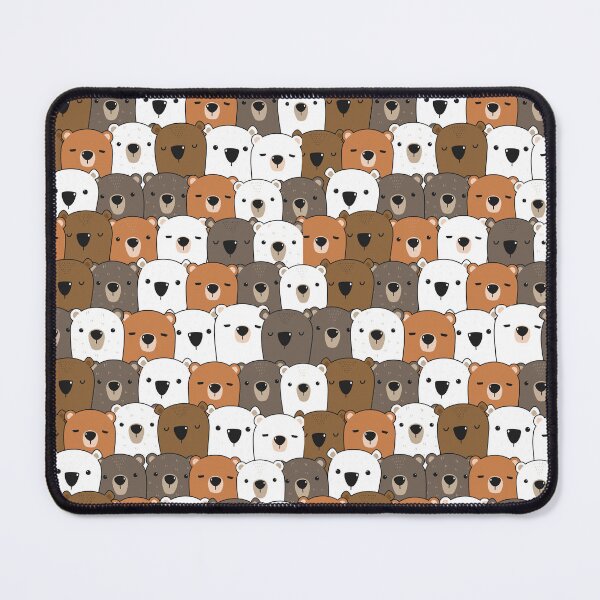 Item preview, Cute and Colorful Bears Pattern designed and sold by Bijutsuu-.