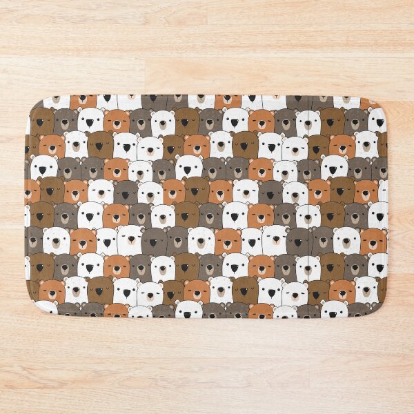 Item preview, Cute and Colorful Bears Pattern designed and sold by Bijutsuu-.