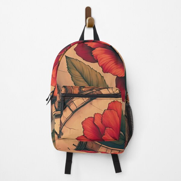 Item preview, "Echoes of Time – Turquoise Shadows & Orange Bloom" antique clocks. designed and sold by coolcomonshirts.
