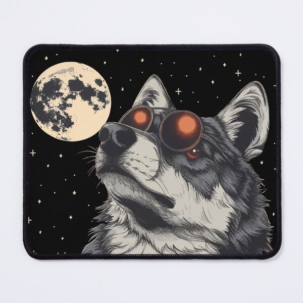 Item preview, Cool Wolf Sunglasses designed and sold by Lichtisign.
