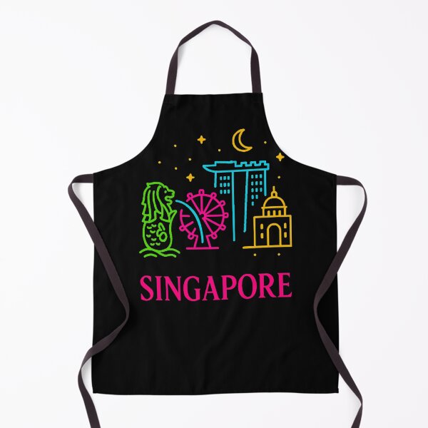 Item preview, Singapore Neon Skyline Collection: Futuristic City Lights designed and sold by Design_Your_Day.