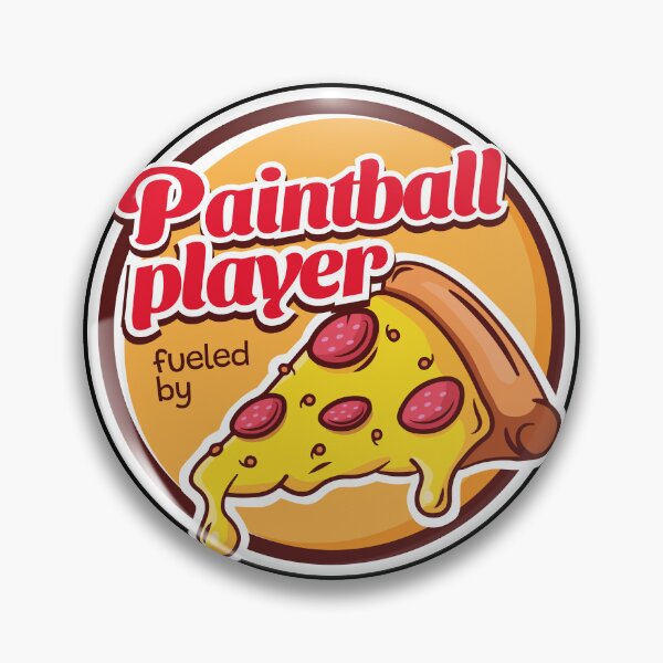 Item preview, Paintball Player Fueled by Pizza designed and sold by MaryAller.