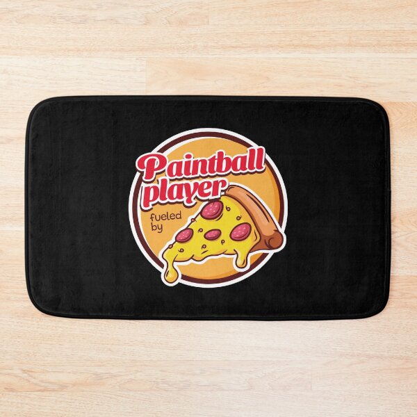 Item preview, Paintball Player Fueled by Pizza designed and sold by MaryAller.