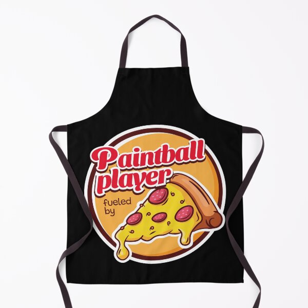 Item preview, Paintball Player Fueled by Pizza designed and sold by MaryAller.