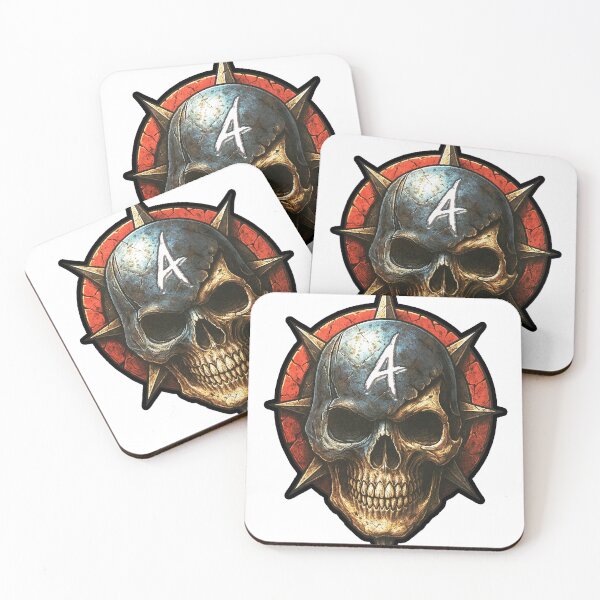 Item preview, Skull Captain A - America Shield designed and sold by ScumNVillainy.