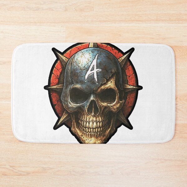 Item preview, Skull Captain A - America Shield designed and sold by ScumNVillainy.