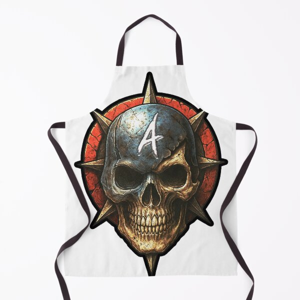 Item preview, Skull Captain A - America Shield designed and sold by ScumNVillainy.