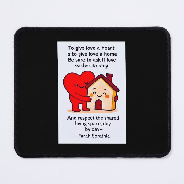 Item preview, Give love a home designed and sold by FariiShop.