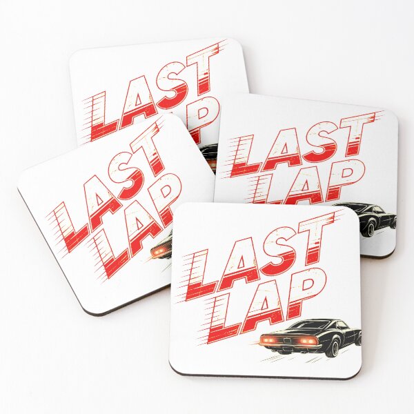 Item preview, Last Lap - Retro Muscle Car Racing Poster designed and sold by YounexxART.
