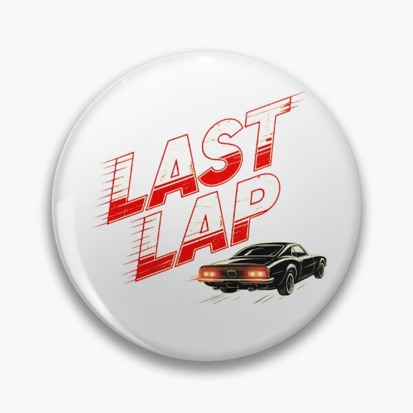 Item preview, Last Lap - Retro Muscle Car Racing Poster designed and sold by YounexxART.