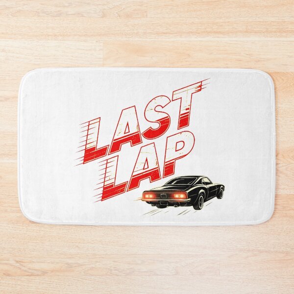 Item preview, Last Lap - Retro Muscle Car Racing Poster designed and sold by YounexxART.