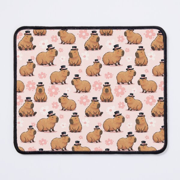 Item preview, Cute Capybara wearing Top Hat designed and sold by MythicPrompts.