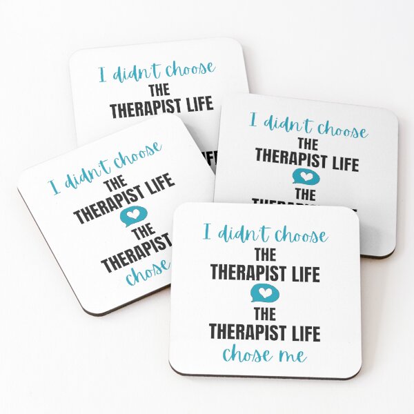 Item preview, I Didn’t Choose the Therapist Life – Funny Therapist Quote Design designed and sold by Therapun.