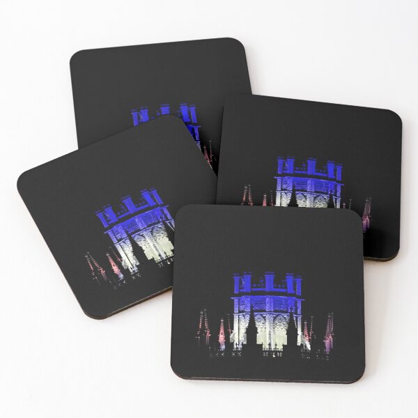 Item preview,  Illuminated church in the night designed and sold by Abaj.