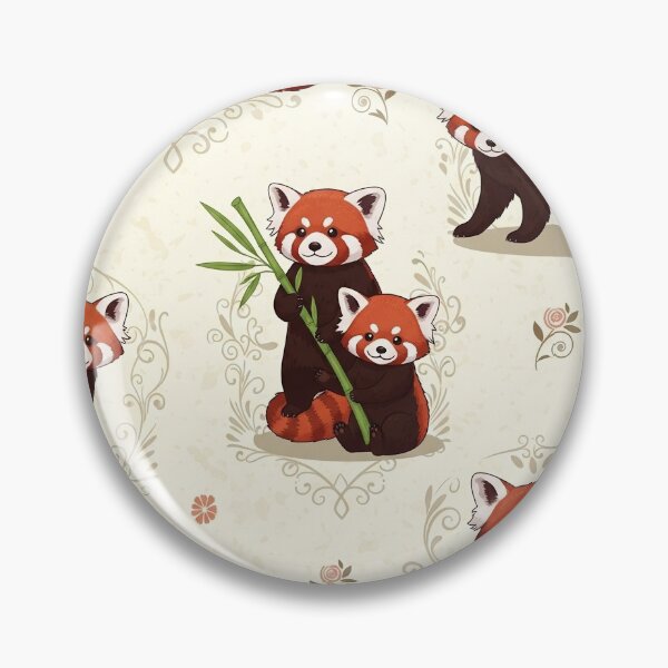 Item preview, Elegant Red Panda Pattern designed and sold by MythicPrompts.