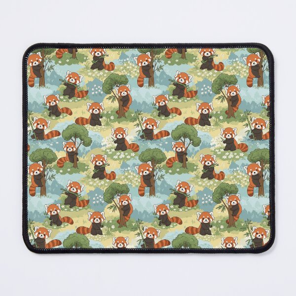 Item preview, Red Panda Bamboo Forest designed and sold by MythicPrompts.