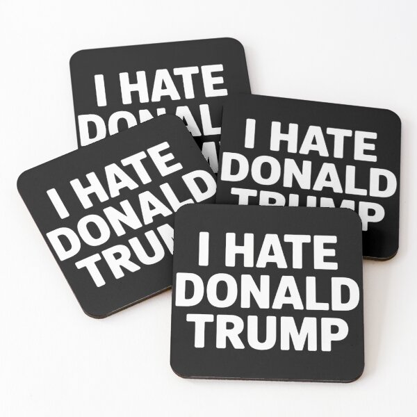 Item preview, I Hate Donald Trump  designed and sold by Hairball-Pets.