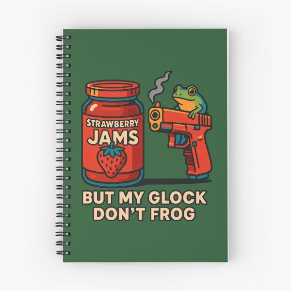 Item preview, Strawberry Jams, Glock, and Frog – Meme Mashup designed and sold by ShineEyePirate.