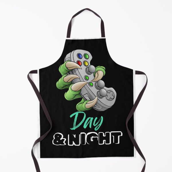Item preview, Monster Hand Holding a Video Game Remote Control Day and Night designed and sold by RodimusG1Art.