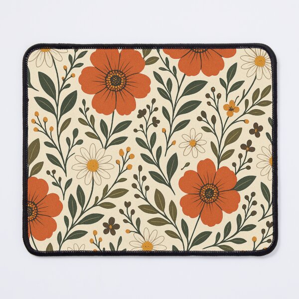 Item preview, Beautifull vintage flower pattern designed and sold by QCena.