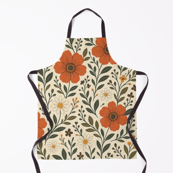 Item preview, Beautifull vintage flower pattern designed and sold by QCena.