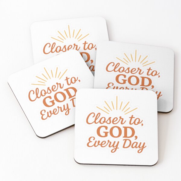Item preview, CLOSER TO GOD EVERYDAY  designed and sold by Farashaetah.