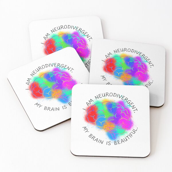 Item preview, I am neurodivergent. My brain is beautiful designed and sold by Echoes Of Change.