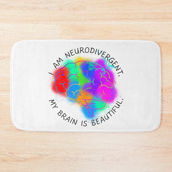 Item preview, I am neurodivergent. My brain is beautiful designed and sold by Echoes Of Change.