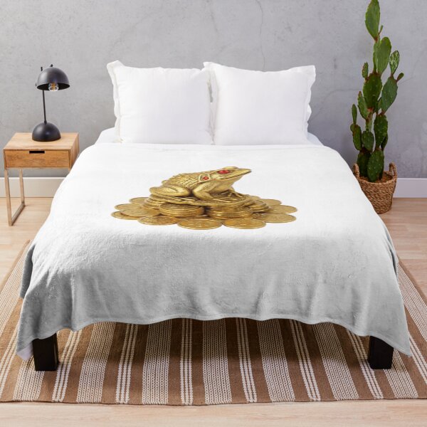 Item preview, Feng Shui money frog symbols of good luck and fortune designed and sold by Lucky 777.