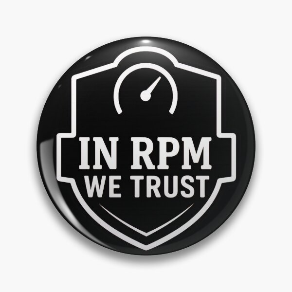 Item preview, In RPM We Trust – Gearhead Mechanic designed and sold by PosterFuel.