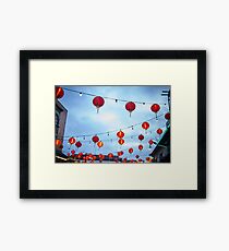 China fest Framed Print
