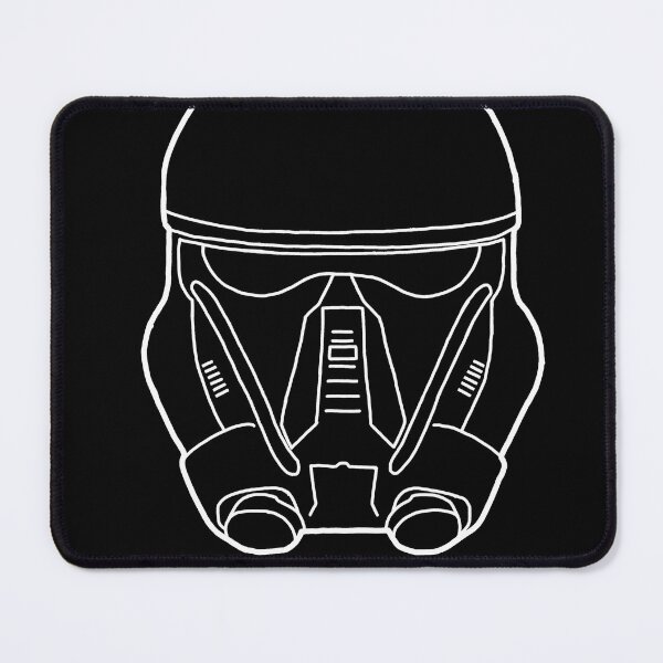 Item preview, Star Wars death trooper white design designed and sold by JurgenRichard.