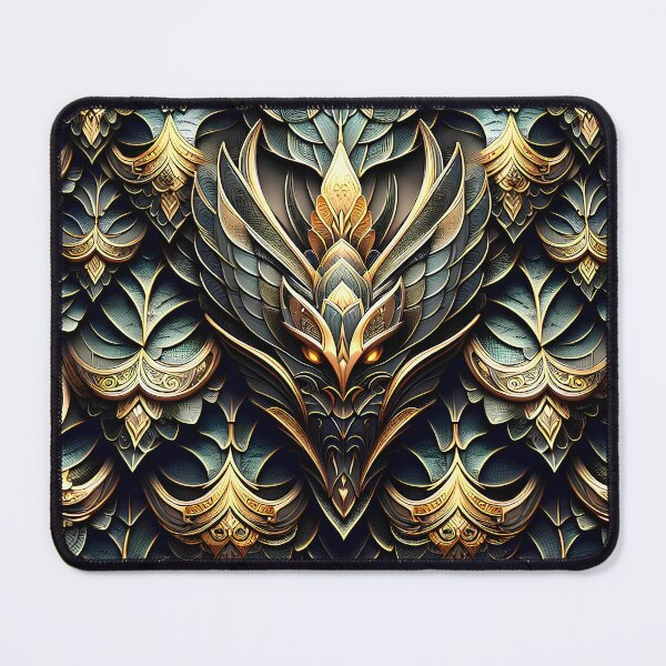 Item preview, Black and Gold Scale Armor designed and sold by Poilon.