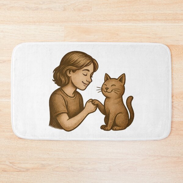 Item preview, My Cat, My Therapist – Vintage Edition designed and sold by ALITOPRINCE.
