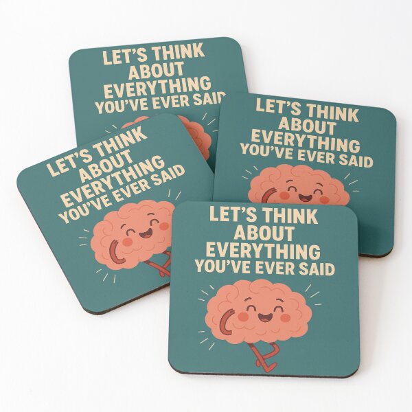 Item preview, Overthinker Brain – Funny Anxiety Art designed and sold by PrintSmithArt.