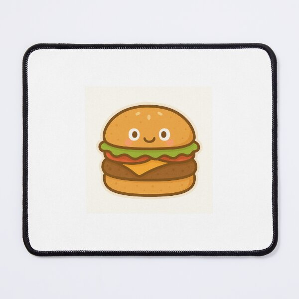 Item preview, Kawaii Burger Art designed and sold by stickwithmeguys.