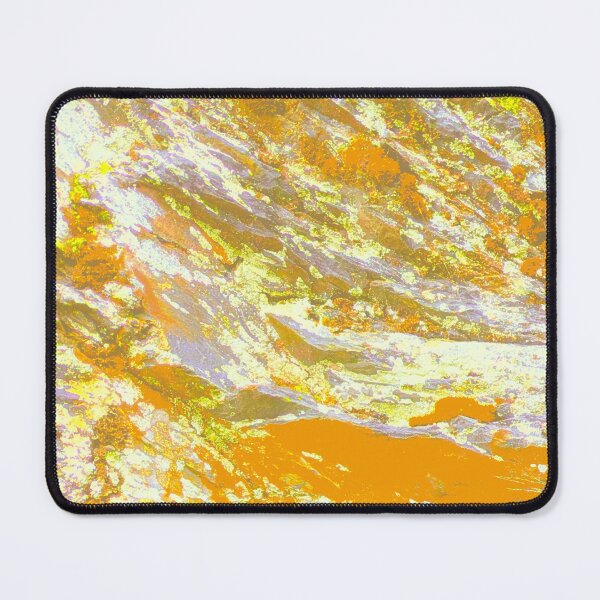 Item preview, ABSTRACT Collection: Vibrant Yellow Marble designed and sold by Rebecca Creates....