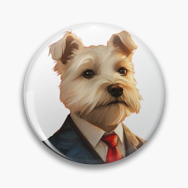 Item preview, Dog in Elegant Suit with Tie 6 designed and sold by FabulDeco2022.